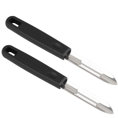 2PCS Vegetable Peeler Set with Ergonomic Grip