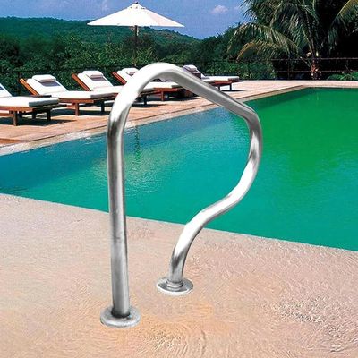 Pool Handrail, Safety Grab Bar, 1-Piece, Indoor/Outdoor, 1 mm Thick
