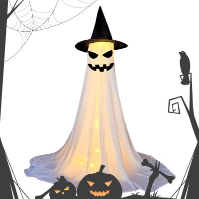 Halloween Ghost Hanging Decoration, 42 x 22 x 9 cm