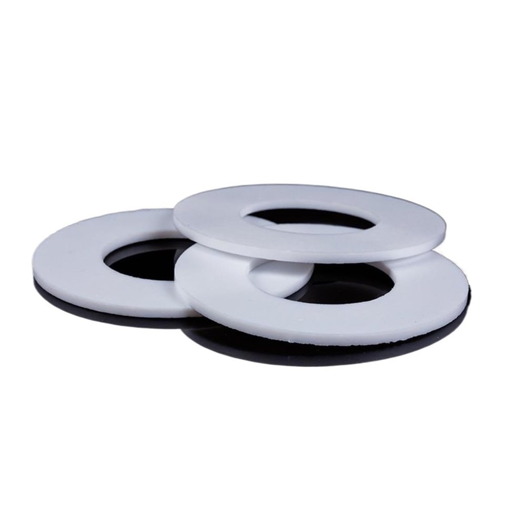 UYCUODLUY 50-Piece PTFE Flat Washer Gaskets, 16 x 8 x 2 mm