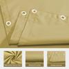 Rectangular Sun Shade Sail 130 x 340 cm, Waterproof, 98% UV Protection, Light Gray view 4