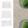 SkyjOy Concrete Mold for Garden Pavers, DIY Polypropylene Paving Form (Sector) view 3