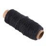 Aramox 1mm Waxed Leather Thread, 50m Flat Cord for Leather Craft view 1