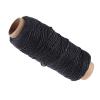 Aramox 1mm Waxed Leather Thread, 50m Flat Cord for Leather Craft view 3