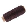 Aramox 1mm Waxed Leather Thread, 50m Flat Cable view 2