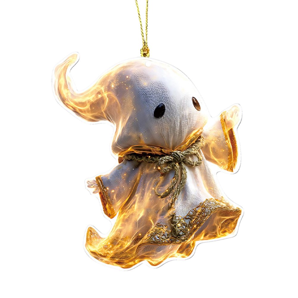 Halloween Acrylic Decoration - 2D Ghost Decor