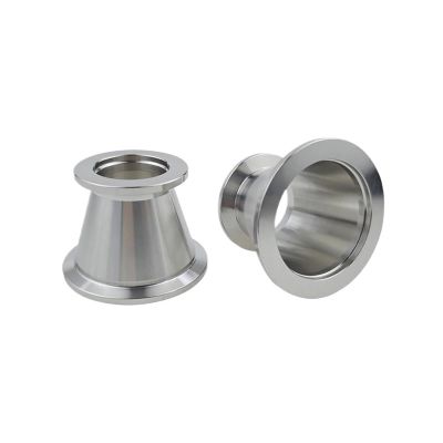 VWWJCCRO 1pc KF16 to KF25 Vacuum Tri-Clamp Reducer, SUS304 Stainless Steel