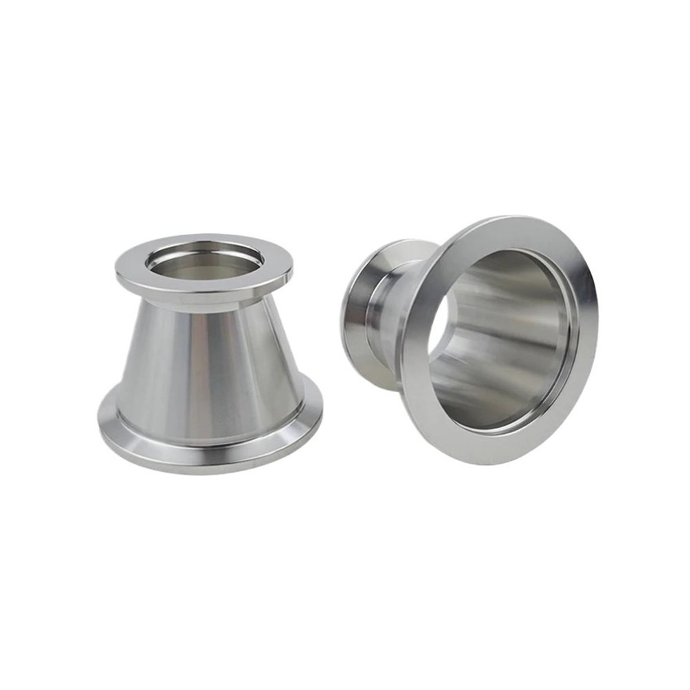 VWWJCCRO 1pc KF16 to KF25 Vacuum Tri-Clamp Reducer, SUS304 Stainless Steel