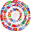 100 Pcs International Toothpick Cocktail Flags view 1