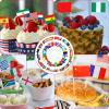 100 Pcs International Toothpick Cocktail Flags view 4