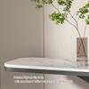 Modern Black Console Table for Entryway, 80 x 30 x 80 cm, Narrow Accent Table for Hallway, Living Room, and Foyer view 3
