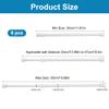 6-Pack Telescopic Curtain Rods, No Drilling view 2