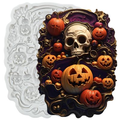 MINFEIDMS Halloween Pumpkin Fondant Molds