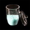 1-Piece High-Purity Quartz Glass Laboratory Crucible with Lid, 250 mL view 2