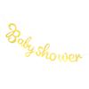 OUNONA Gold Paper Garland for Baby Shower view 1
