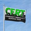 Community Emergency Response Team Flag, 3 x 5 ft, UV-Resistant Seasonal Banner with Brass Grommets for Indoor and Outdoor Use view 3