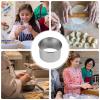 Round Dough Cutter, Stainless Steel view 4