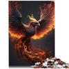 Teenager 1,000-Piece Brain Challenge Puzzle, Phoenix Bird Home Decor, 52 × 38 cm view 2