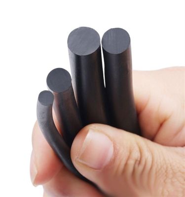 GRASAKY Solid Fluororubber O-Ring Cord Seal, Black, Non-Foaming, 1.7–5.7 mm, 2 mm Corner Strip