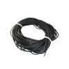 GRASAKY Solid Fluororubber O-Ring Cord Seal, Black, Non-Foaming, 1.7–5.7 mm, 2 mm Corner Strip view 4