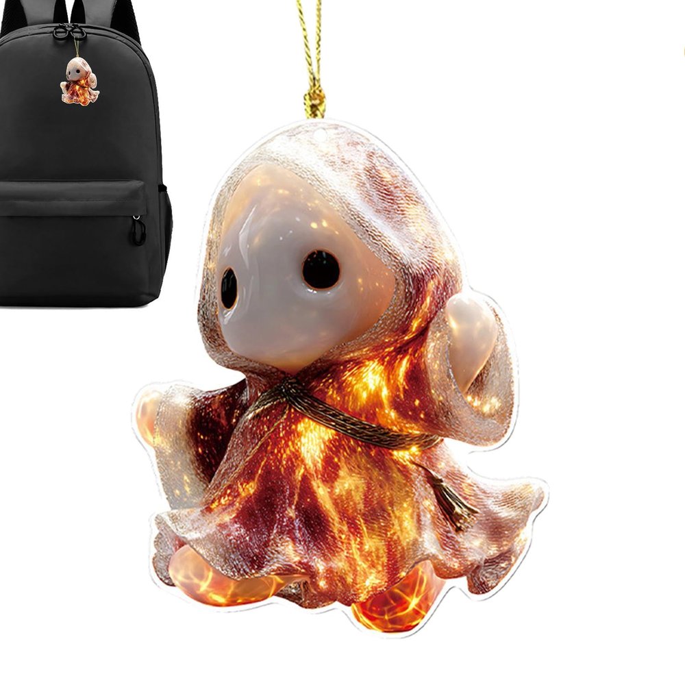 2D Acrylic Halloween Ornaments for Tree