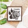 FINGERINSPIRE Tiger Paw Stencil with Brush view 4