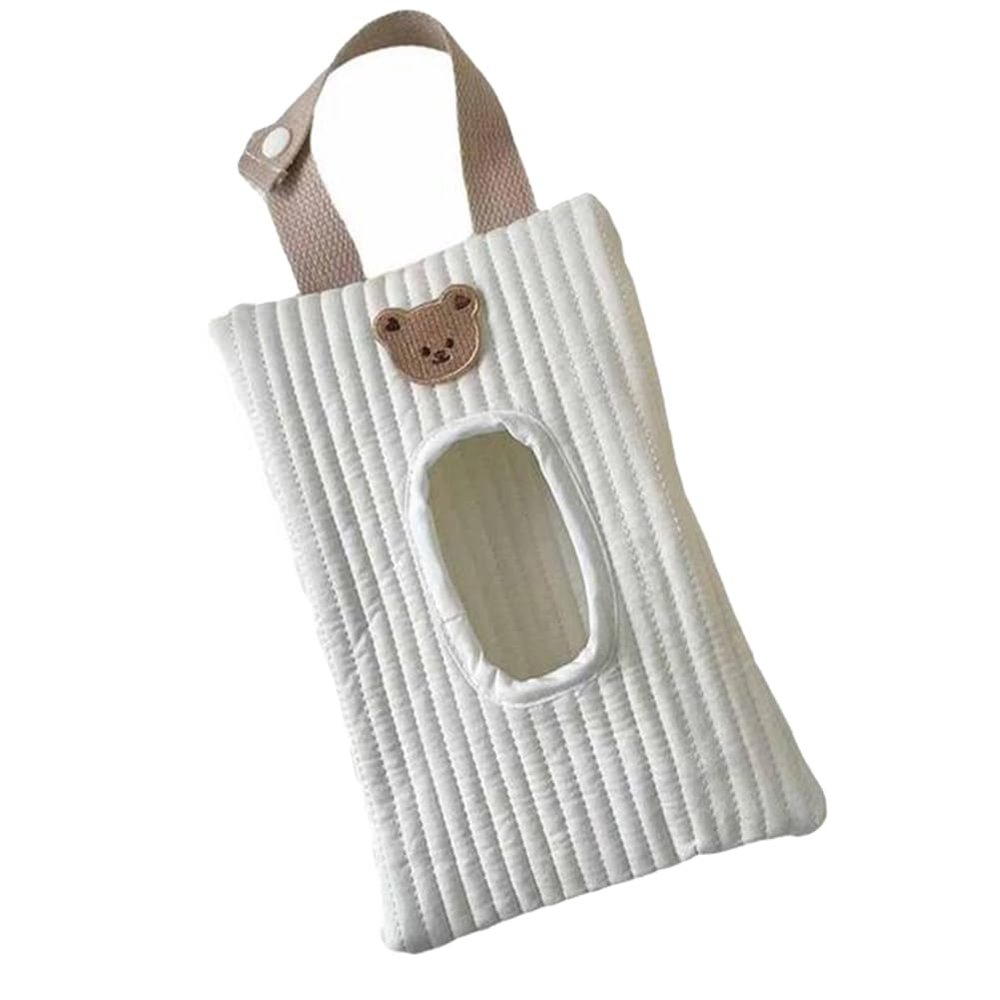 Eieenotee Tissue Box with Lid, Cartoon Animal Design