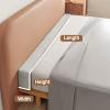 Mattress Gap Filler, Bed Bridge Pillow, 135 x 20 x 8 cm view 4