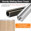 Sliding Door Track with Soft-Close Mechanism for Single Barn-Style Doors view 3