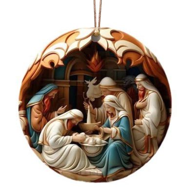 Ruiogoe Robust Acrylic Christmas Ornament