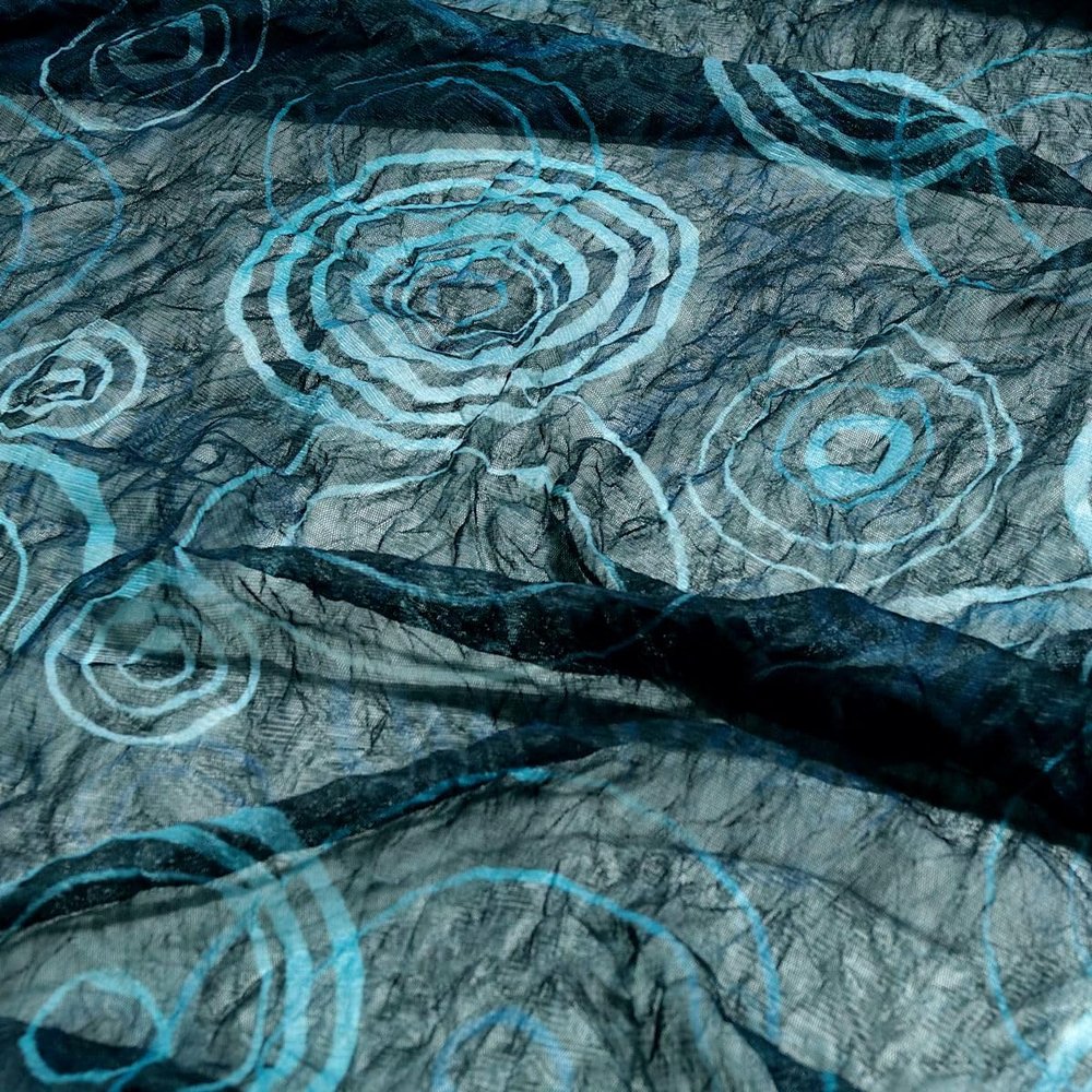 TOLKO Designer Stretch Chiffon Fabric by the Meter