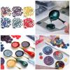Ruiogoe 100 PCs Glitter Wax Seal Beads view 2