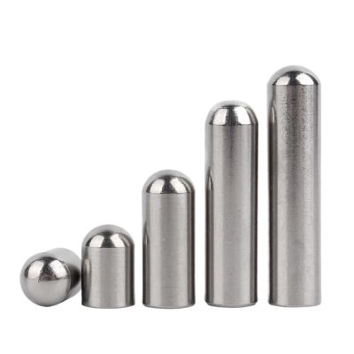 DeVow Stainless Steel M3.5 × 12 mm Round-Head Positioning Pins, 30 Pieces