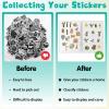 craspire A5 Reusable Sticker Storage Album view 4