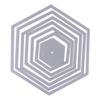 KEALLANS 7-Piece Hexagon Spiral Die Set view 3