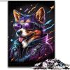 1,000-Piece Chihuahua and Boxer Cardboard Puzzle, 26 x 38 cm, for Teens and Family Game Nights view 1