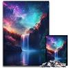 1000-Piece Galaxy Waterfall Wooden Puzzle for Adults, 50 x 75 cm view 2
