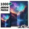 1000-Piece Galaxy Waterfall Wooden Puzzle for Adults, 50 x 75 cm view 3