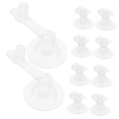 JOINPAYA 50-Piece PVC Air Pump Adapters with Sealing Rings