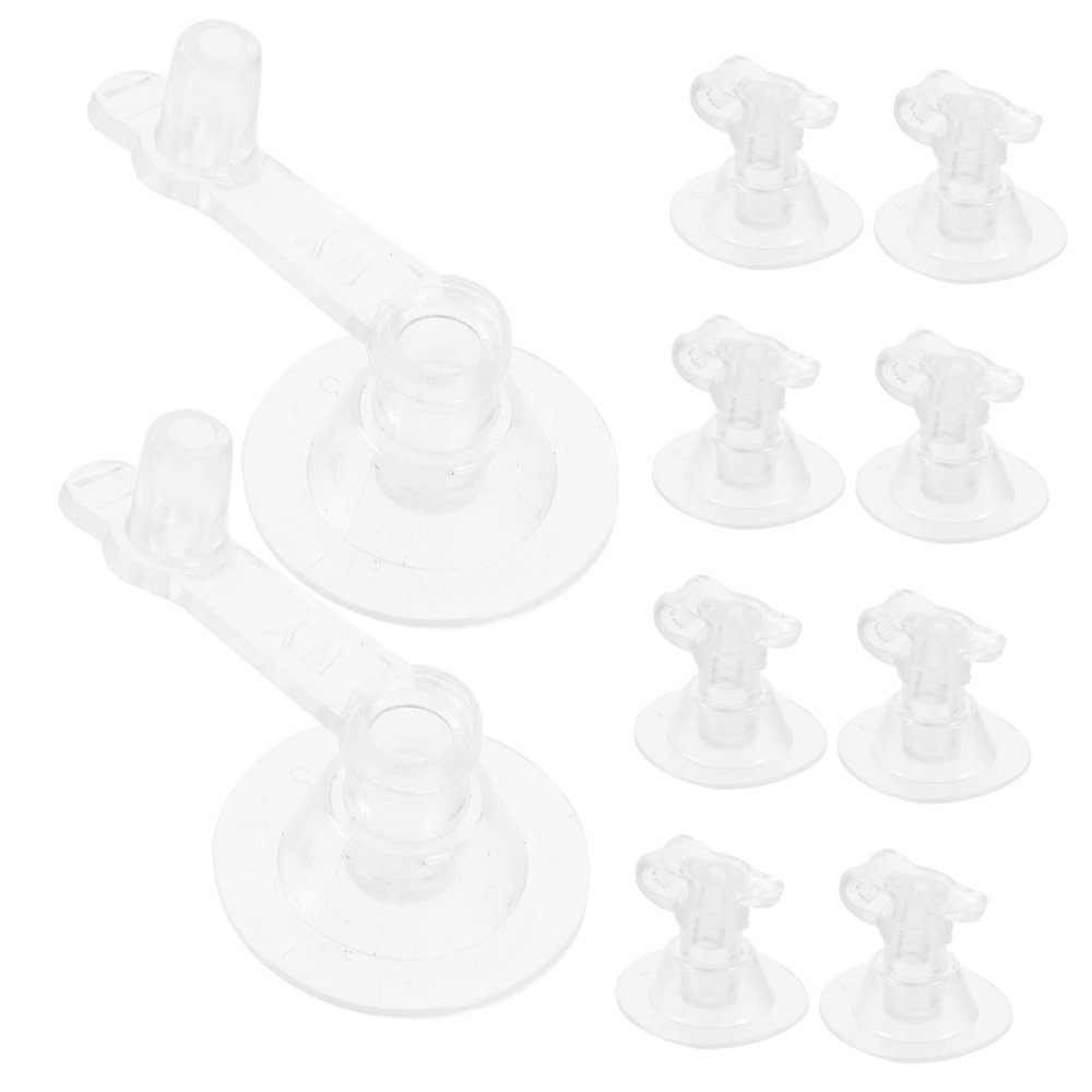 JOINPAYA 50-Piece PVC Air Pump Adapters with Sealing Rings