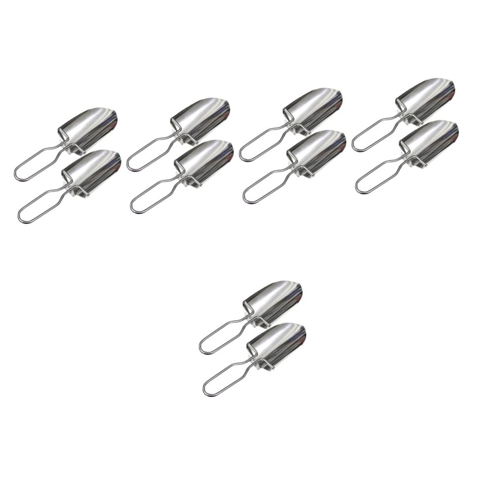 TOYANDONA 5-Piece Folding Garden Tool Set, Multifunctional Folding Shovel for Outdoor Activities, Camping, Gardening, Trips and Emergencies, 2 Pieces × 5