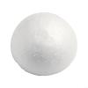 Foam Half Ball for Craft Projects and Model Building, Blank, Round, Foam Ball for DIY Decorations and Educational Activities (10 cm) view 3