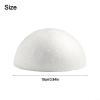 Foam Half Ball for Craft Projects and Model Building, Blank, Round, Foam Ball for DIY Decorations and Educational Activities (10 cm) view 4