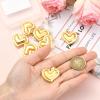 COGCHARGER 10 Pack Heart Charms for Jewelry Making view 3