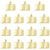 COGCHARGER 15-Piece Bible Book Charms for Jewelry Making view 1