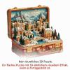 WOODBESTS Wooden Puzzle for Adults, Christmas Suitcase Puzzle, Unique Irregular Design, Gift for Puzzle Lovers (34 × 33.2 cm, 260 Pieces) view 2