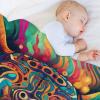 LCWWW Leopard Throw Blanket, Soft Flannel Fleece Blanket for Sofa, Four Seasons, 100 × 130 cm view 4