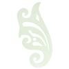 French Curve Template Ruler, 24 x 11 cm, Green view 1