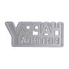 KHZen Metal Die Cut Birthday Stencils view 1