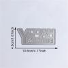 KHZen Metal Die Cut Birthday Stencils view 4